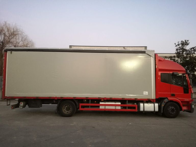fianchi camion PVC grigio